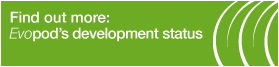 Evopod's development status