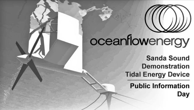Sanda Sound Tidal Energy Project Public Information Day